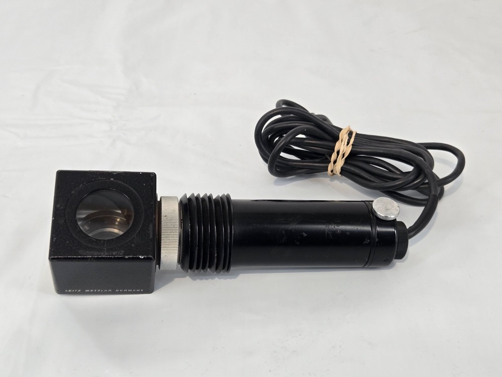 Ernst Leitz Wetzlar Binocular Microscope 610667 &transformator&Lab Microscope