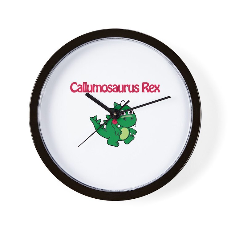 CafePress Callumosaurus Rex 10" Wall Clock (225869449)