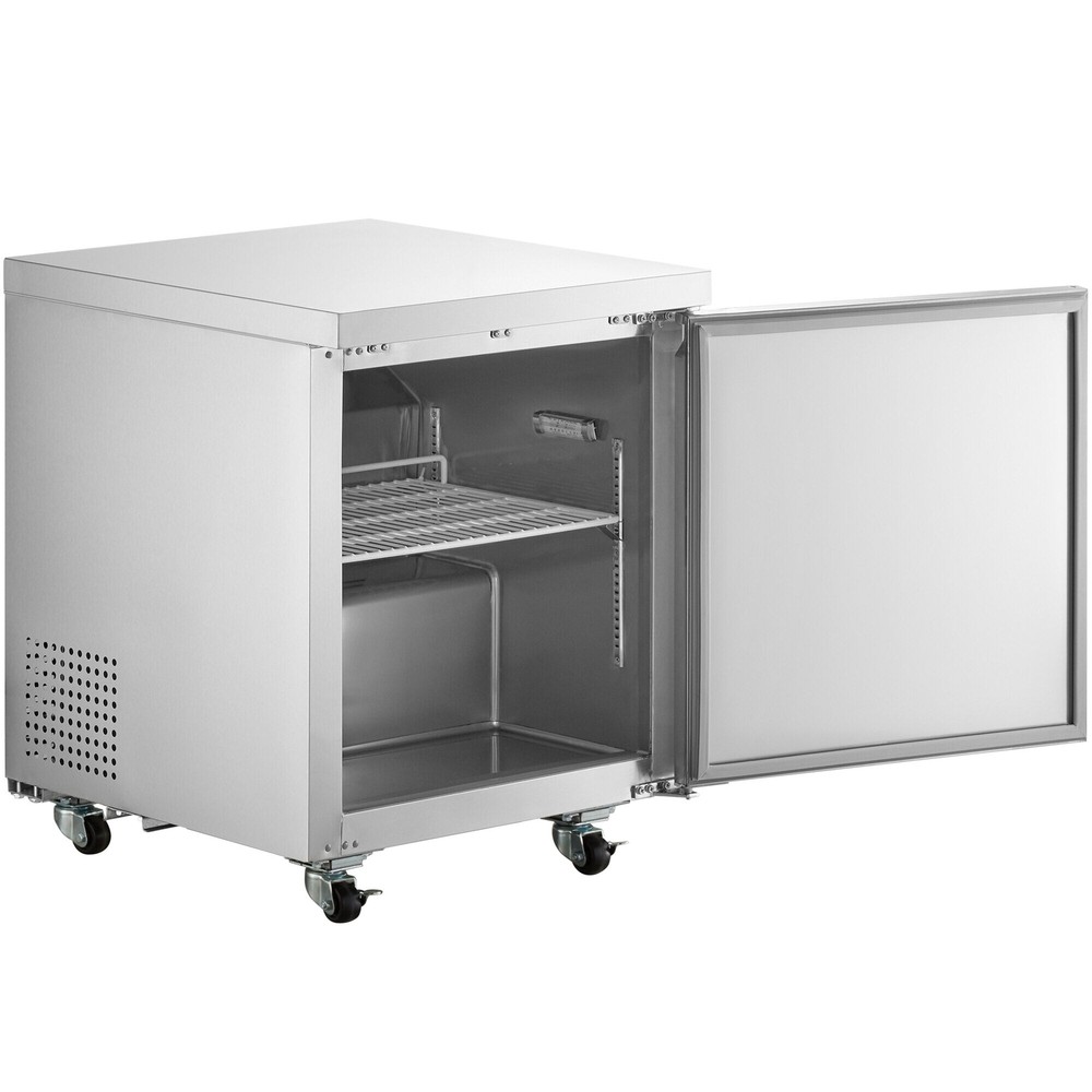 27" Stainless Steel ADA Height Undercounter Refrigerator