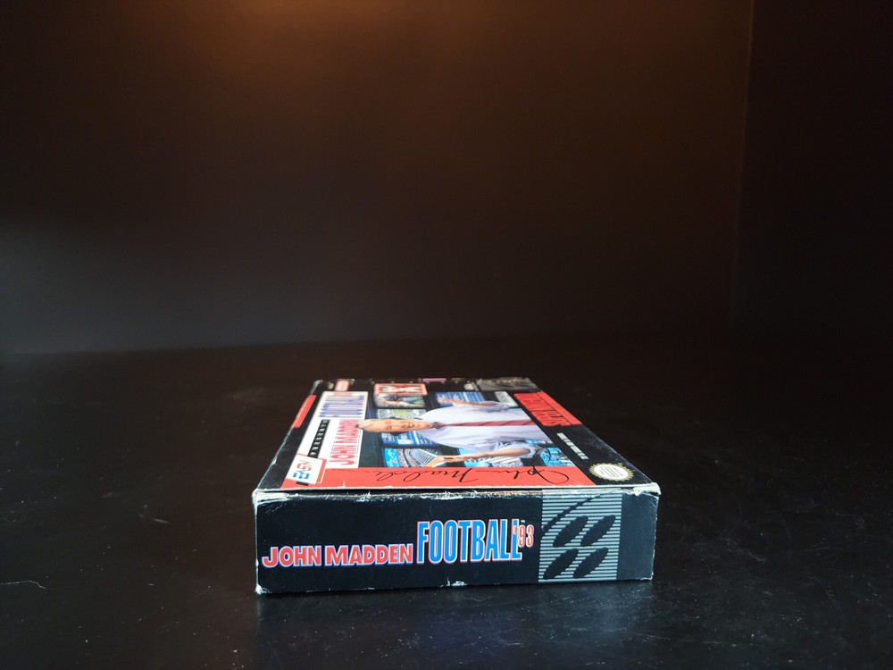 Madden 93 | Super Nintendo | SNES | Box Only | Original | Authentic