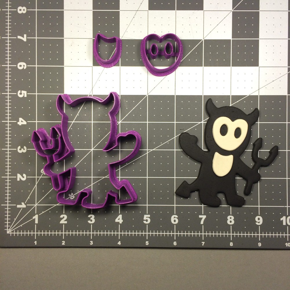 Halloween - Devil 101 Cookie Cutter Set