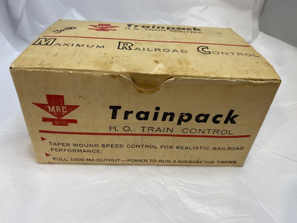 MRC Train pack HO Train Control Model 100 USA Model Rectifier Corp