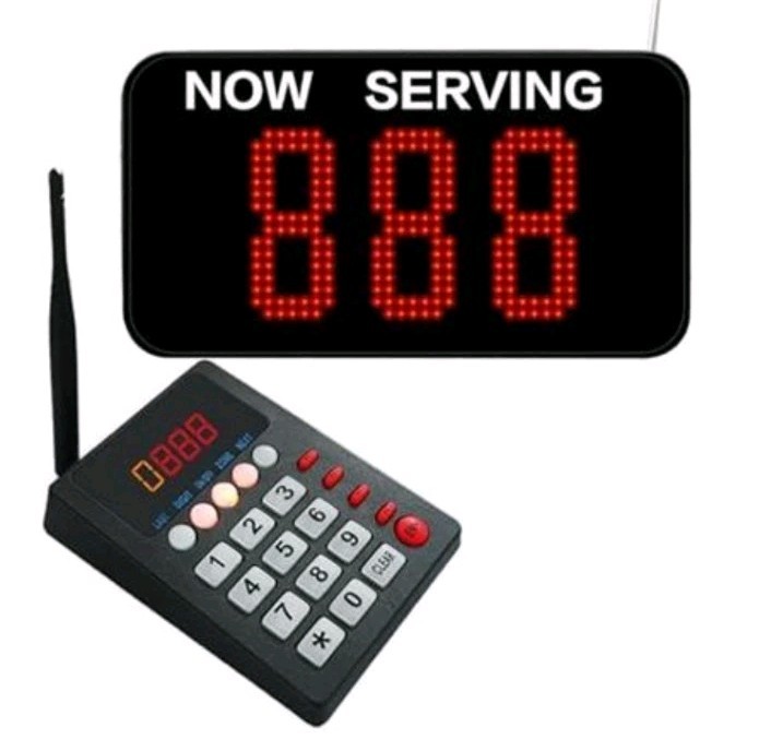 Take a Number System Queue Calling System Now Serving Queue Management System...