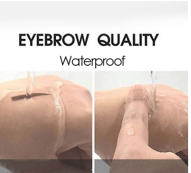 Eyebrow Powder Stamp Tint Stencil Kit Cosmetics Professional Makeup Waterproof E