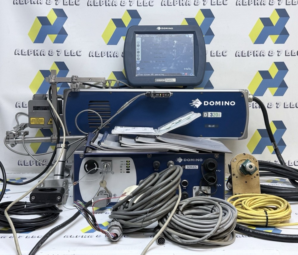 Domino D320I D Series Blue Printer Laser Marking Touch Panel
