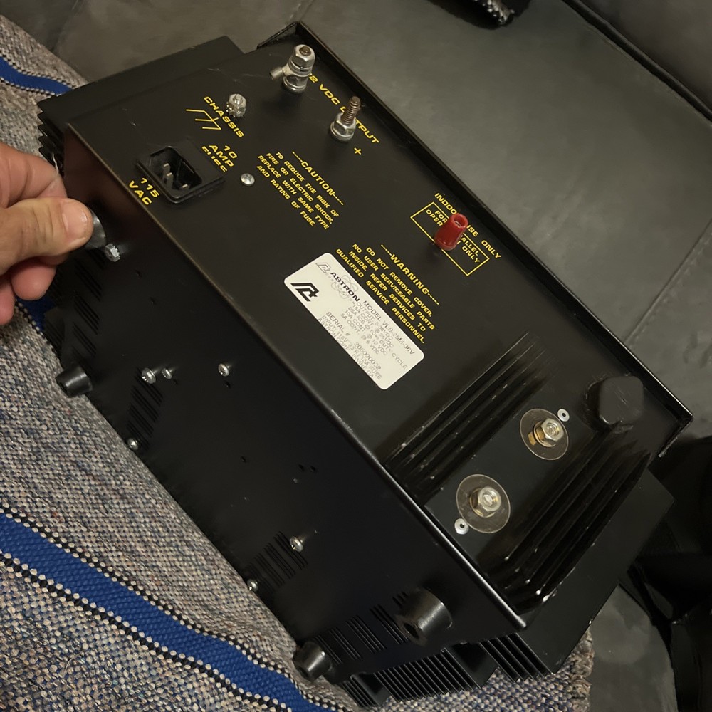 ASTRON VLS-25M-36 LINEAR DC POWER SUPPLY