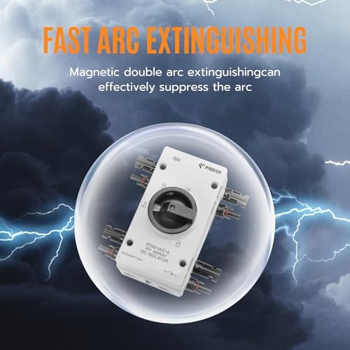 Solar Panel Disconnect Switch 4P 32A 1000VDC Isolator Switch PV 32Amp 1000V 32A