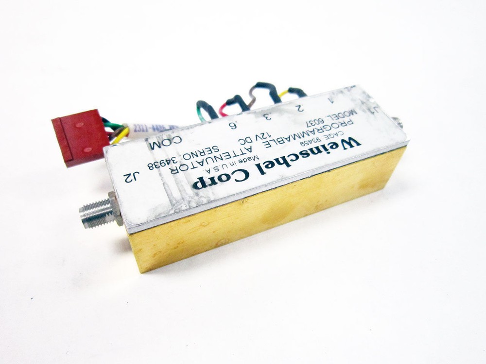 AEROFLEX WEINSCHEL 6037 PROGRAMMABLE ATTENUATOR