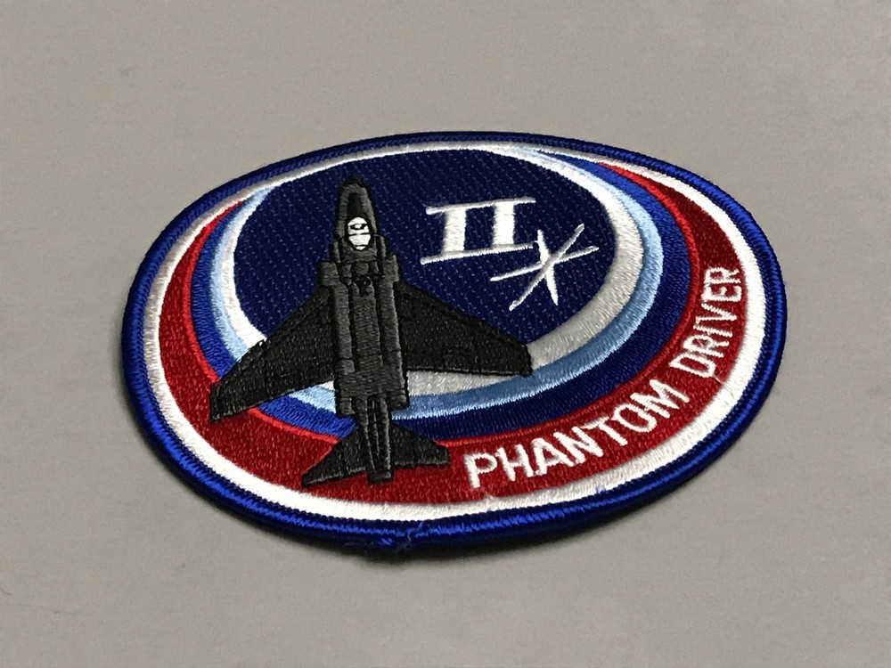 Phantom Driver patch, military patch, patch with plane, gift for him, NEW patch