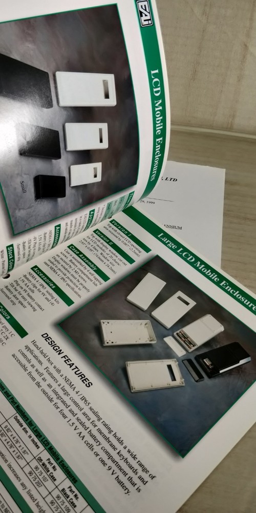 1999 EAI enclosures catalog cases C2