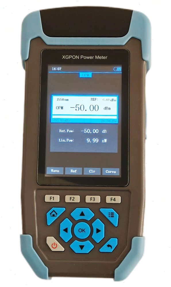 Digital 10G PON Power Meter Network Voice Data and Video Signals Analyzer