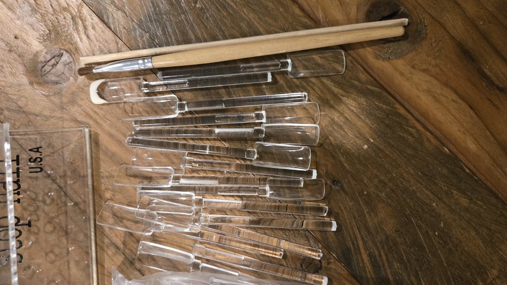 Clear Acrylic Nail Display Stand by
