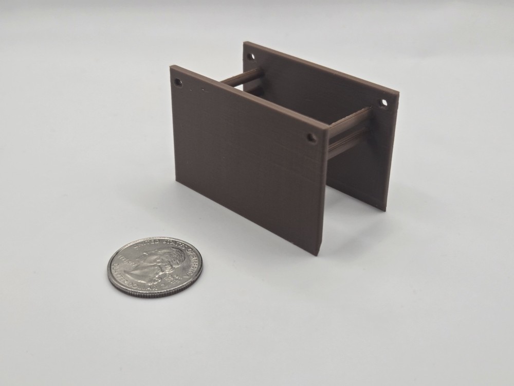 1/64 Scale Trench Box in Brown