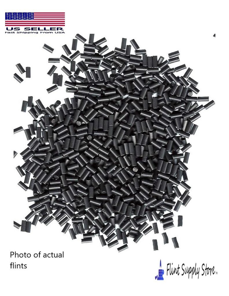 200 Lighter Flints Black Replacement for fluid/gas lighters, Bulk Lighter Flint