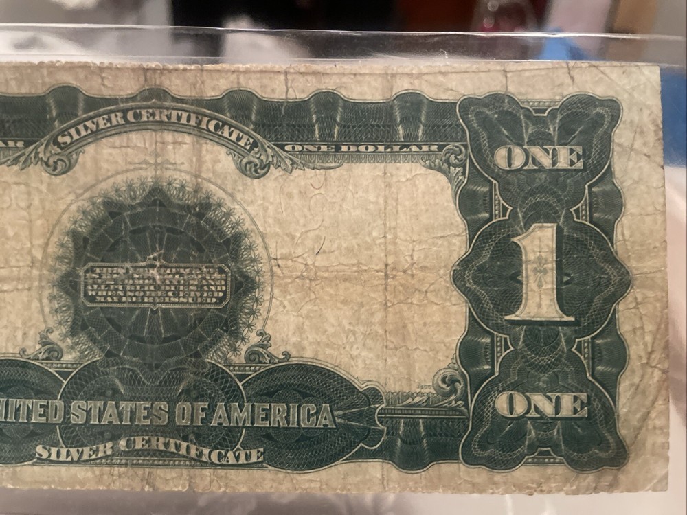 1899 $1 One Dollar Silver Certificate, Black Eagle FR 236