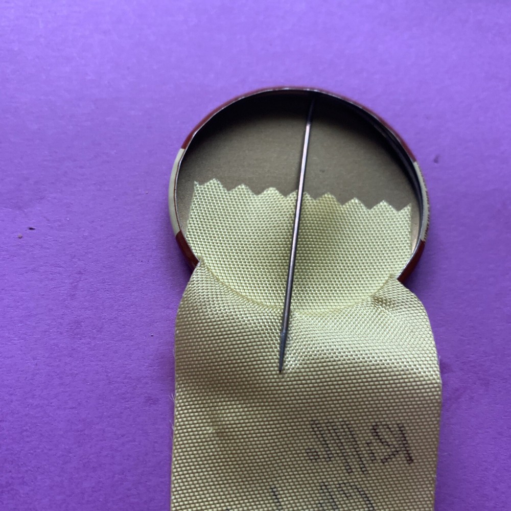 Singing Springs Oregon Pinback Button Snd Ribbon