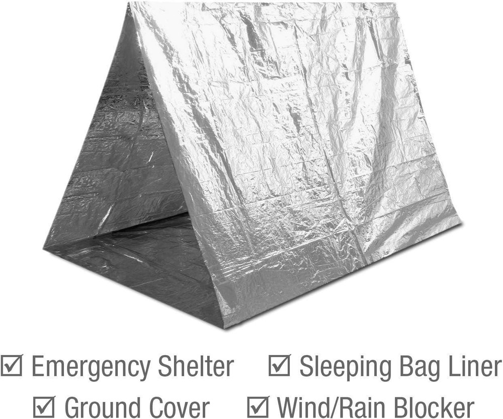 Compact 10 Pack Mylar Emergency Blankets – Durable & Essential Survival Gear