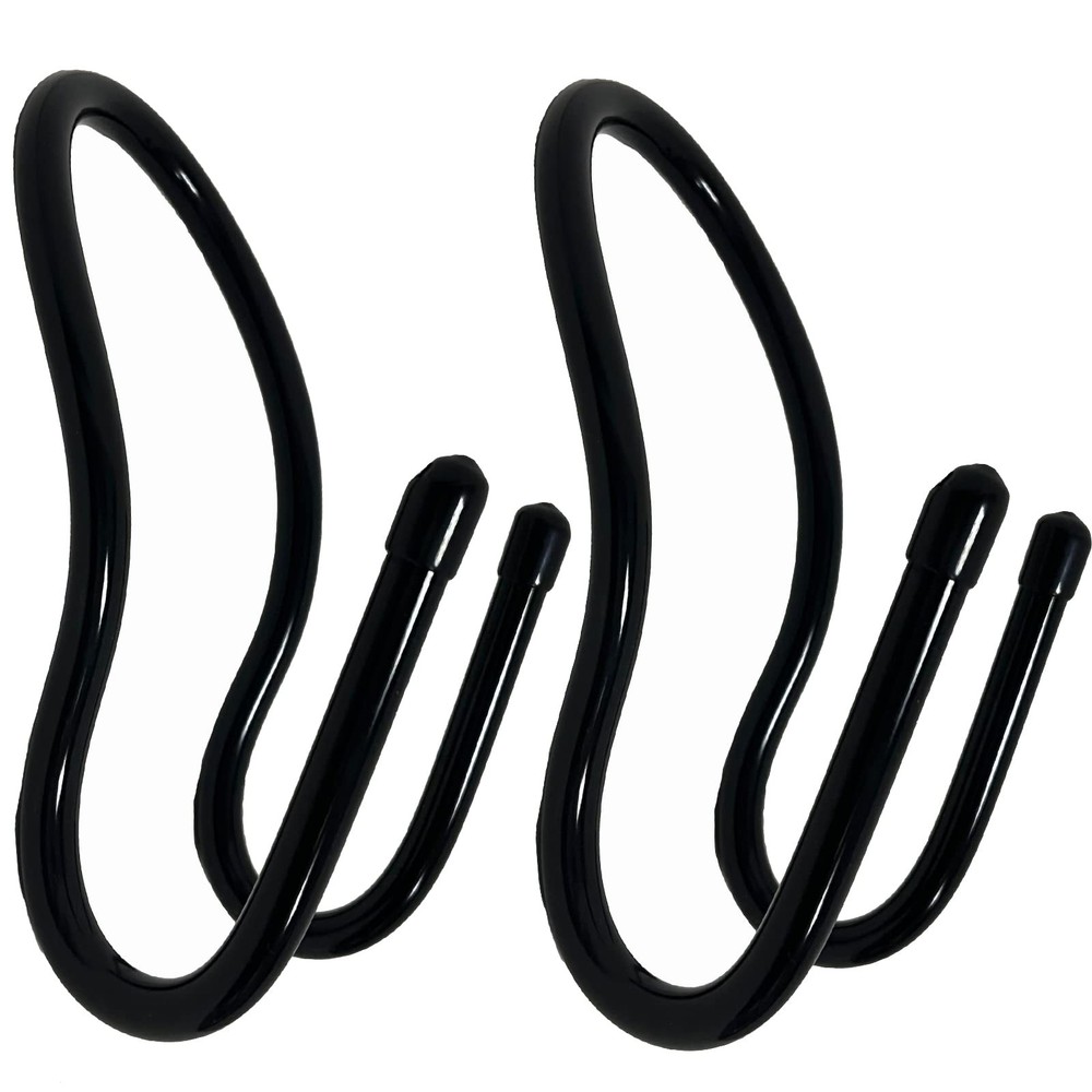 2 Pack Seat Back Gun Rack Bow Holder Sling black