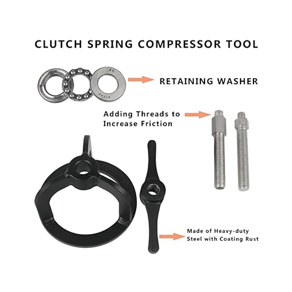 For Clutch Spring Compressor Tool Compatible with 1340cc 1200cc 883 XL Dyna
