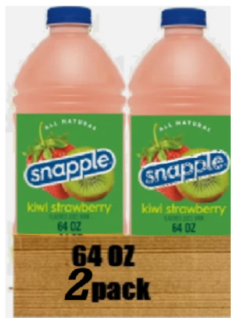 Snapple Kiwi Strawberry, 64 Fl oz, Bottle (2 Pack)