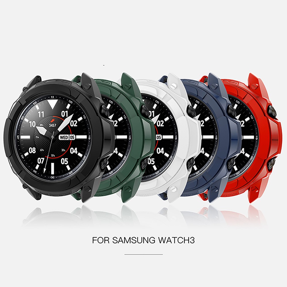 Protective Case Scale Ring Protective Cover For Samsung Galaxy Watch3 Armor