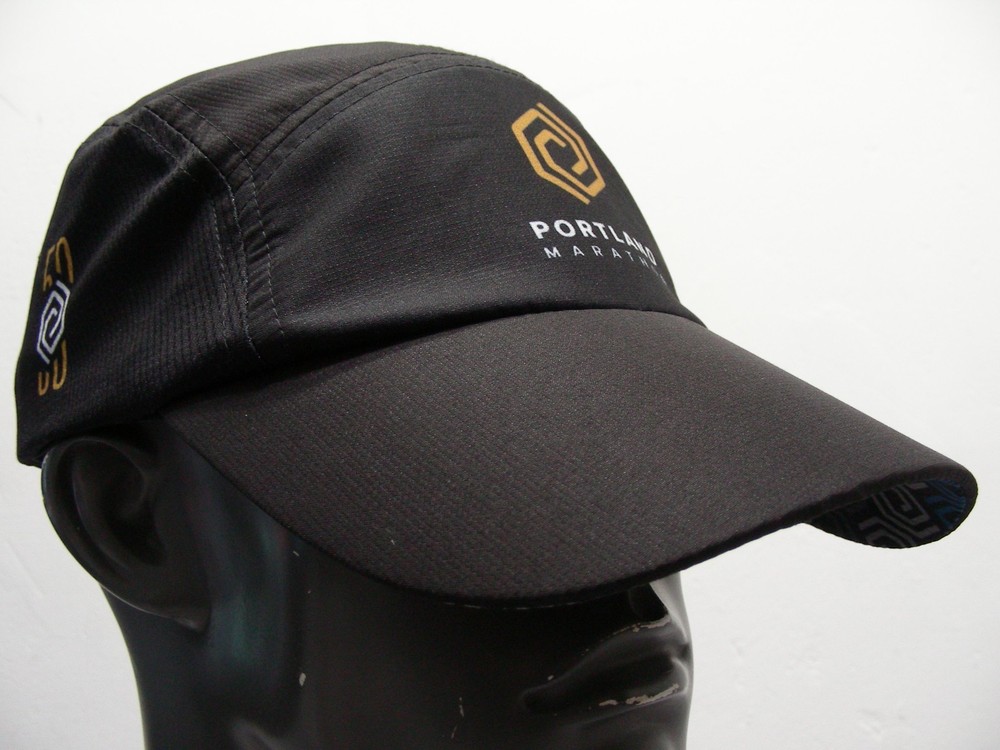 PORTLAND MARATHON - One Size Polyester 5 Panel Running Cap Hat!