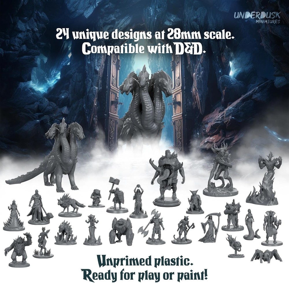 Dungeons and Dragons Miniatures Lot