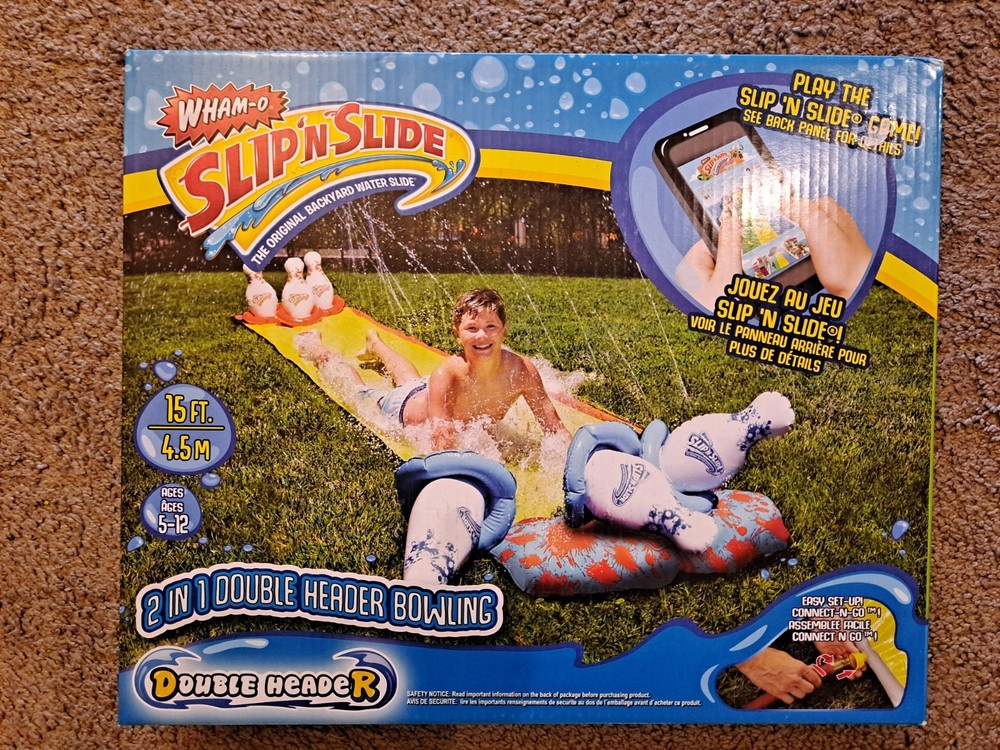 Wham-O Slip 'N Slide 2 in 1 Double Header Bowling