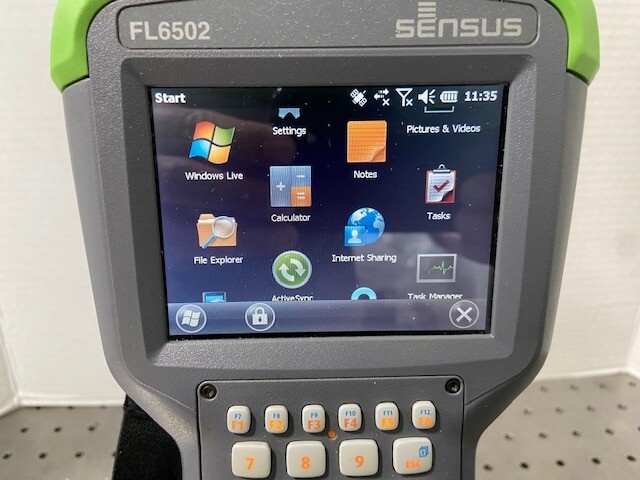 Sensus FL6502 Utility Meter Reader w/ Charging Cradle, Car Charger Water Program