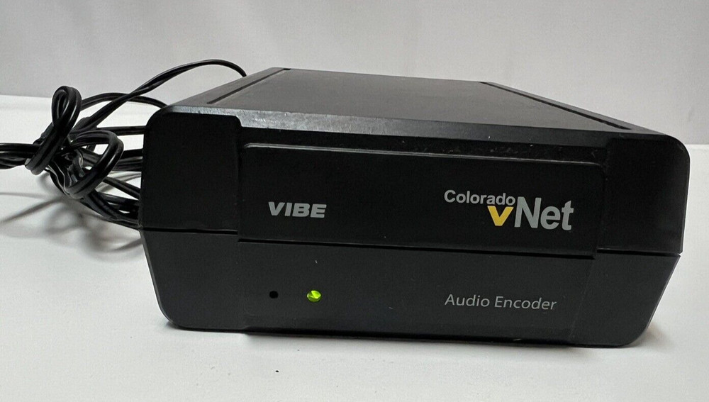 Colorado vNet Audio Encoder with Power Supply Tested!