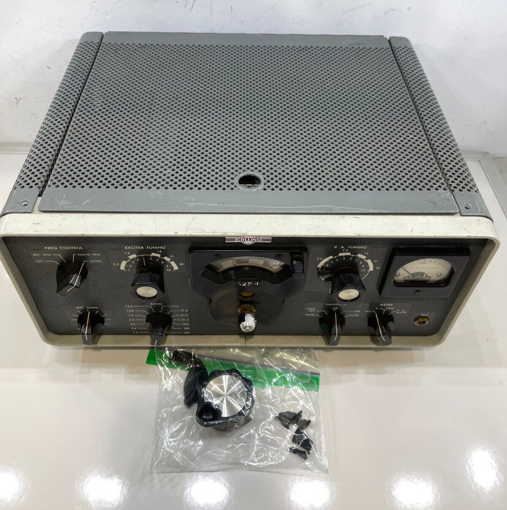 Collins 32S-1 Transmitter - broken knob not tested