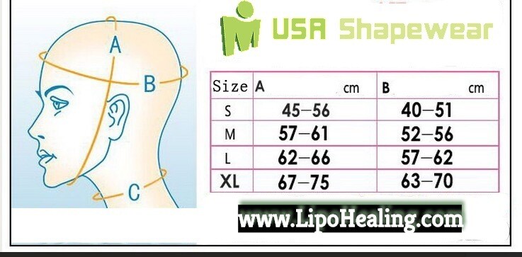 Facial Compression and CONTINUAL Chin Support Continual and Pressure SIZE MEDIUM