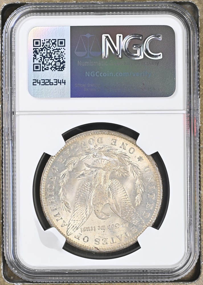1885 O Morgan Silver Dollar NGC MS-63