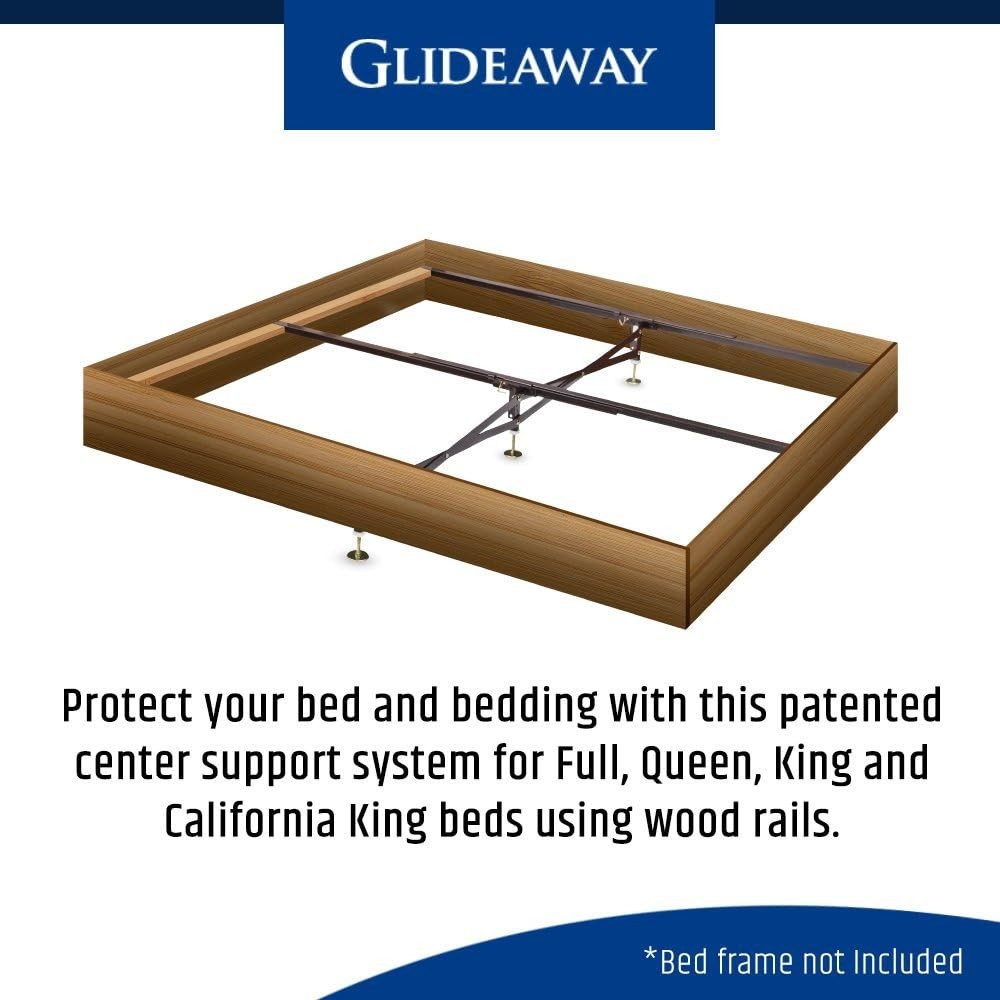 Glideaway X-support Bed Frame Support System 3 Cross Rails Model# Gs-3 XS