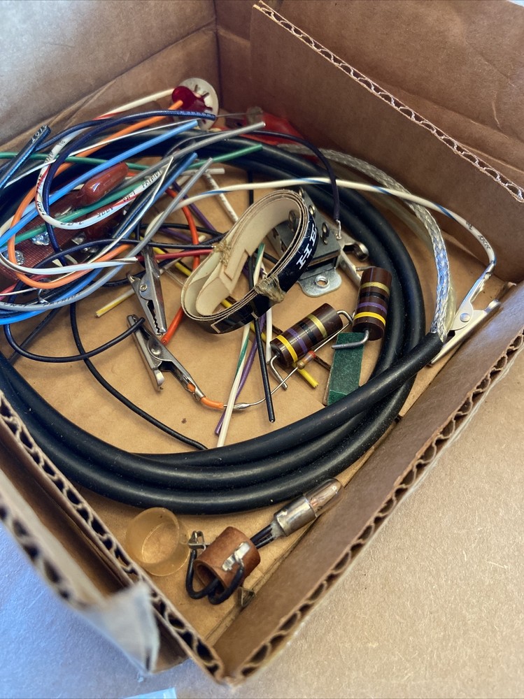 HEATH SWEEP FUNCTION GENERATOR Parts Test Leads Notch Filters Misc #B