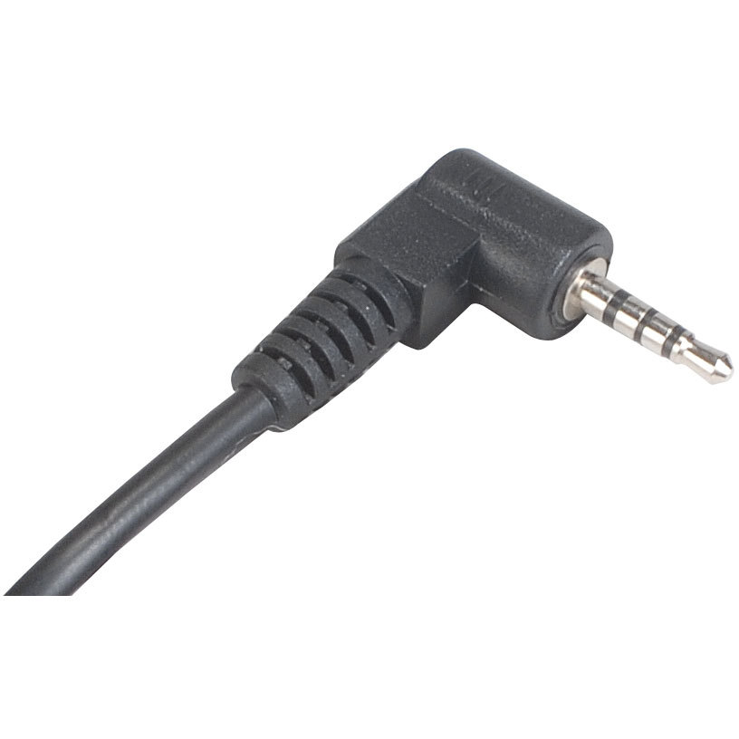 2.5mm 4C Right Angle Plug with 12" Cable