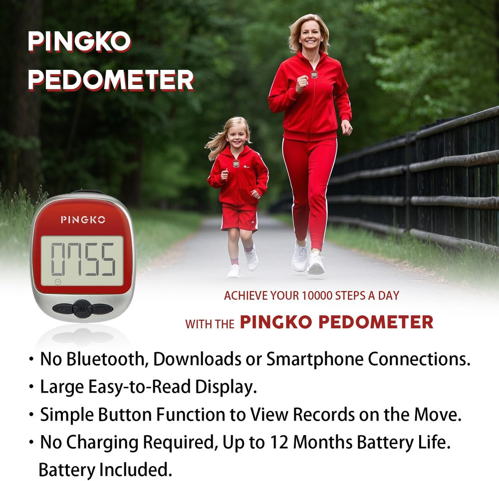 Outdoor Multi-Function Portable Sport Pedometer Step/Distance/Calories/Counter