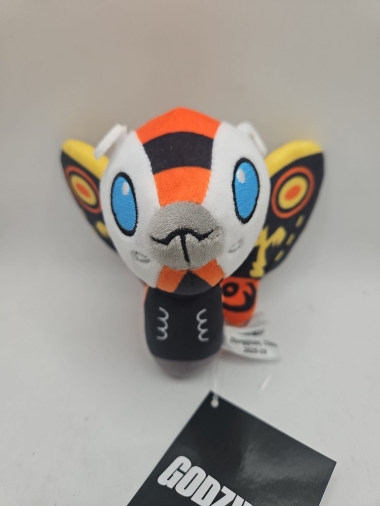 Toho Godzilla Original Series Chibi Mothra 5" Plush Keychain Bagpack Clip
