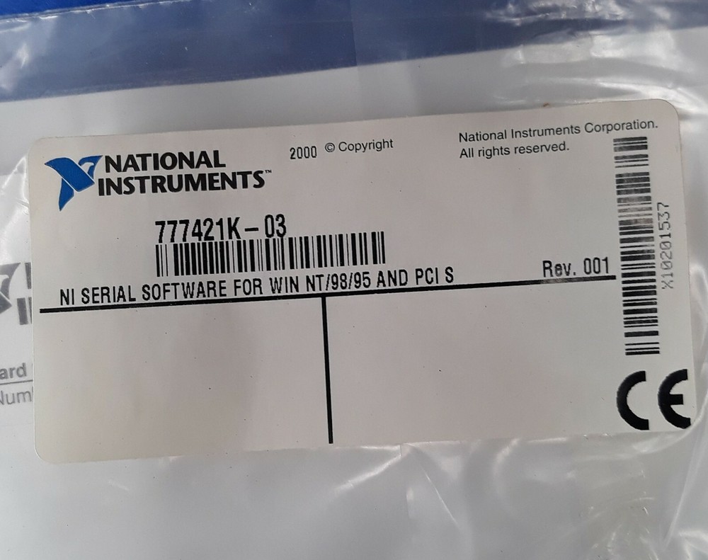 National Instruments Serial For Windows 2000/NT/Me/9x Software
