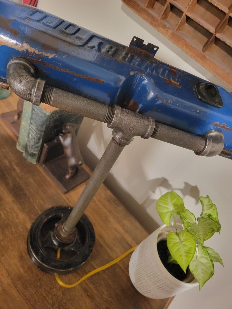 Powered By Ford Valve Cover Desk Lamp