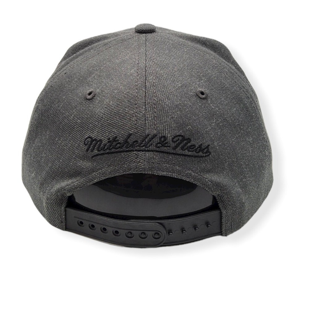 Mitchell & Ness Los Angeles Lakers Dark Heather Wool Adjustable Snapback Hat Cap