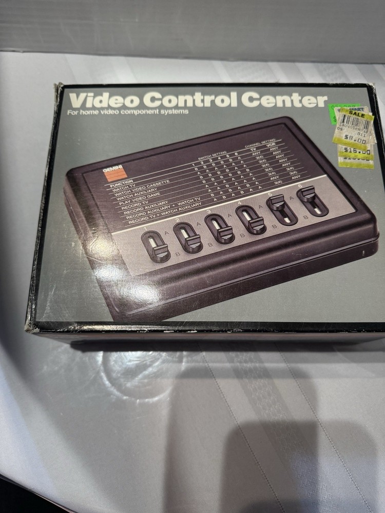 Vintage Video Control Center