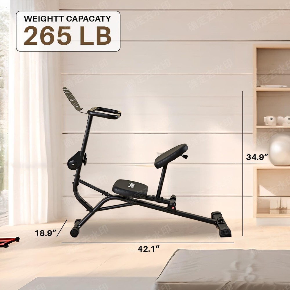 Ocdin Full Body Stretching Bench, Seated Posture Back Traction Device for Low...