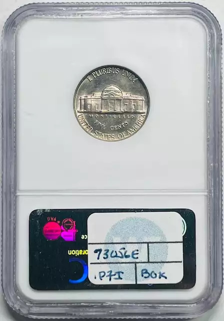 1959 Nickel Jefferson NGC MS-67