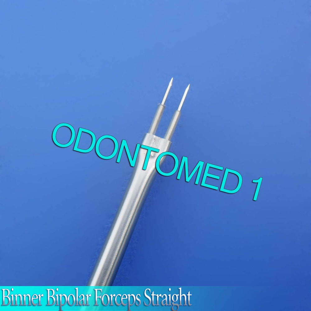 Binner Bipolar Forceps Straight ReUsable Electrosurgical Instruments EL-013
