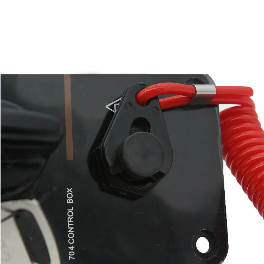 Outboard Single Engine Key Switch Assembly Panel for Yamaha PANEL SWITCH ASSY
