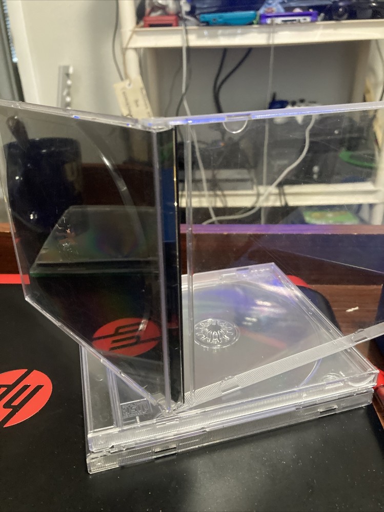 Single Standard Compact Disc CD DVD Bluray Game Jewel Case Empty Replacement