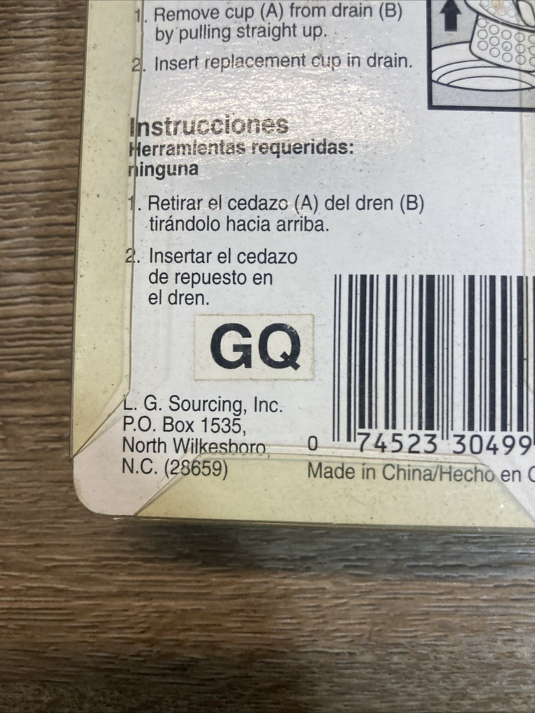 pop up plug basket strainer 30499