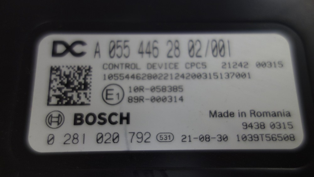 Freightliner Cascadia BOSCH CPC5 Chassis Control Module, A0554462802/001