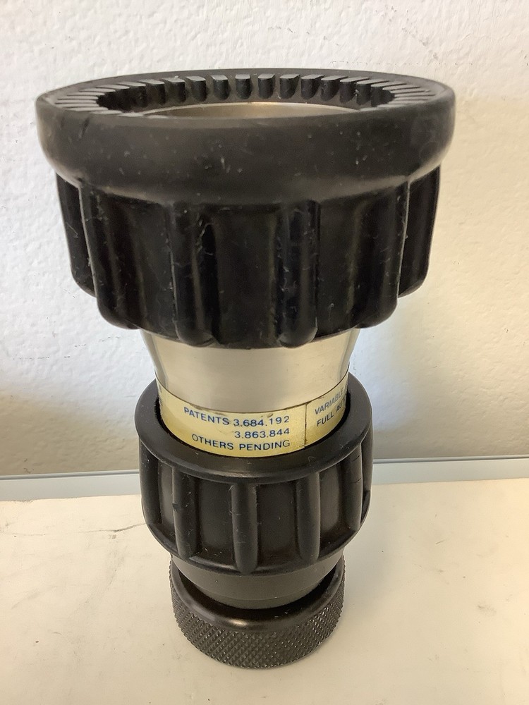 TFT Fire Hose Full Automatic VARIABLE VOLUME Nozzle 1 1/2" NH Task Force Tip